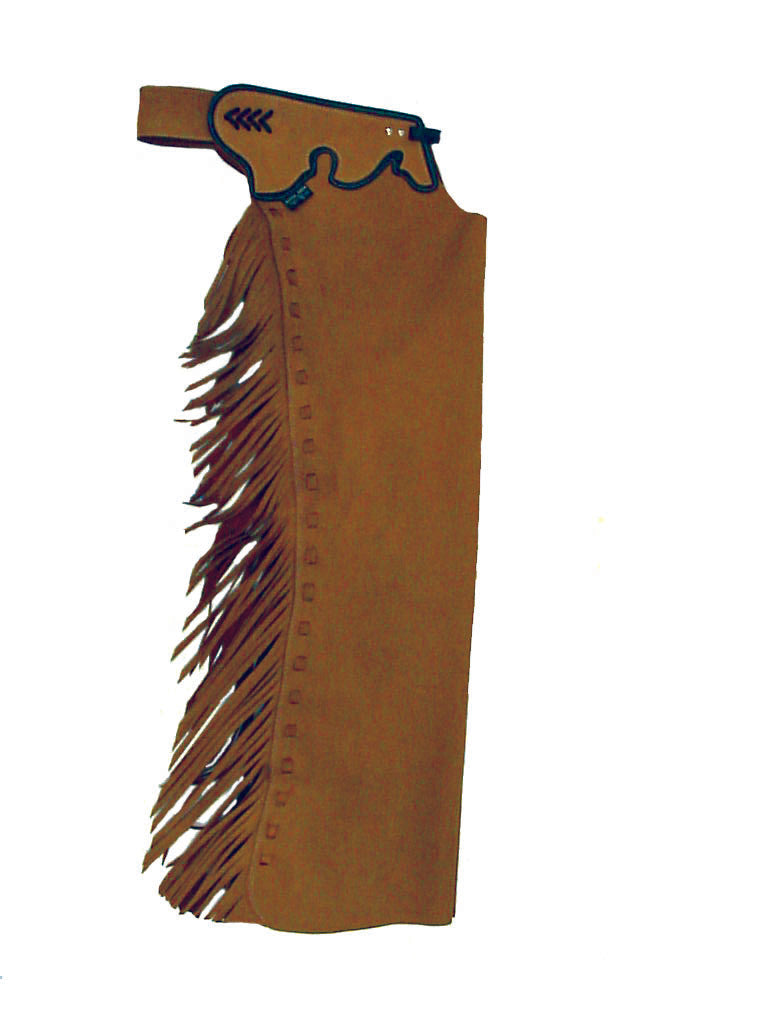 SHOTGUN CHAPS WITH FRINGE – Saddle Barn