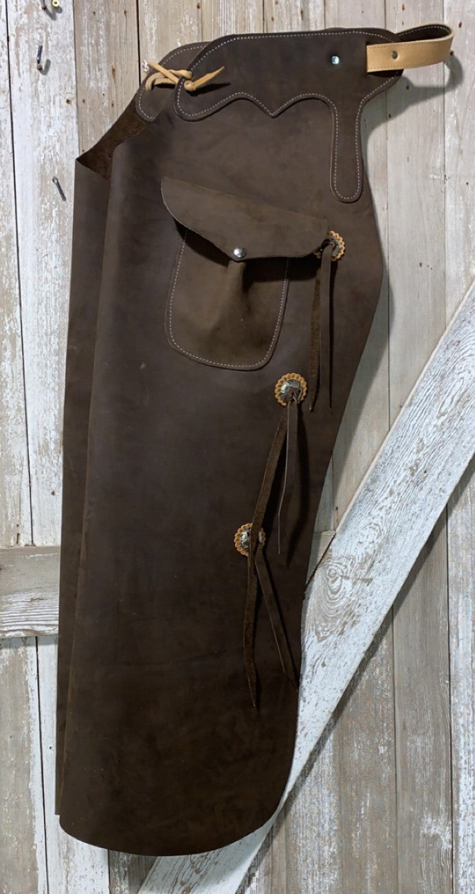 BATWING CHAPS TOP GRAIN