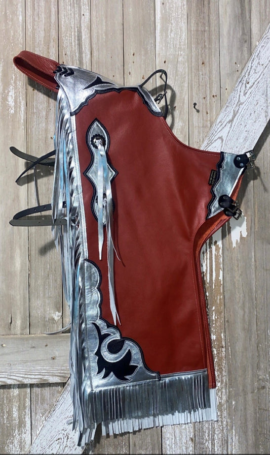 Kids Bull Riding Rodeo Chaps Bull Riding Chaps – Saddle Barn