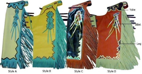 The Vegas Custom Pro Rodeo Chaps – Saddle Barn