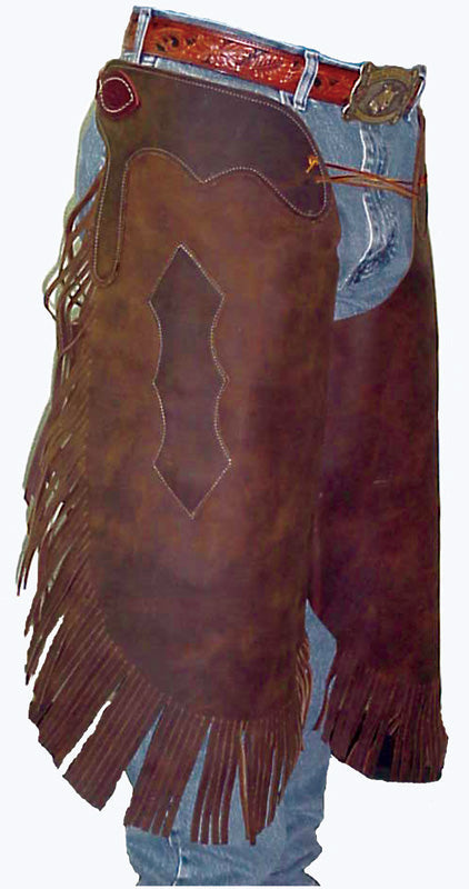 Saddle Barn Cowboy Leather Chinks